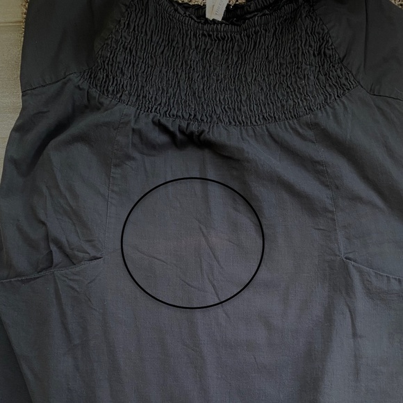 Maeve Navy Sleeveless Dress with Front Pockets xs - Picture 8 of 8